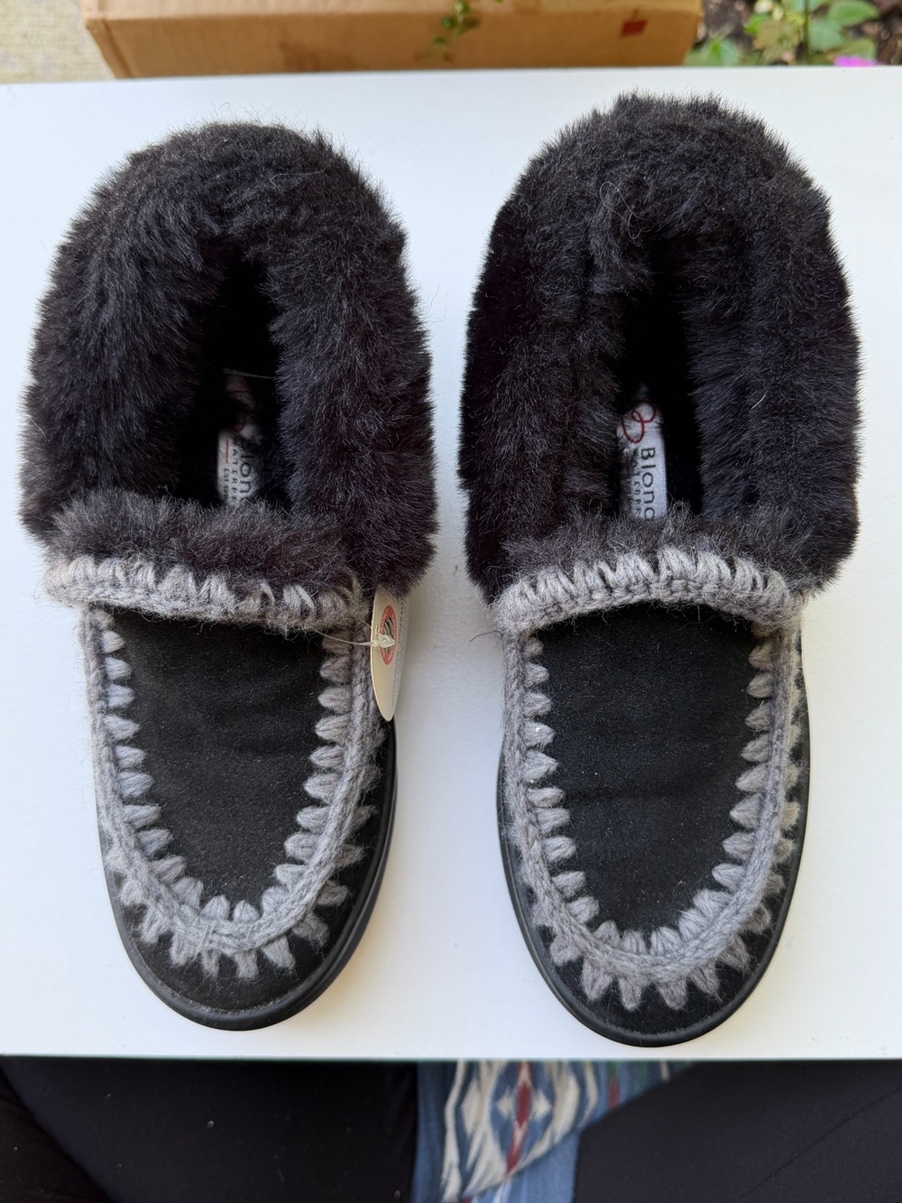 NWT Blondo Aria Waterproof Suede Moccasin Booties